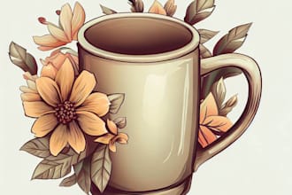 do custom coffee mug design for your pod business