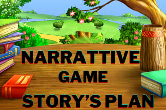 write, design, and adapt narratives for your video games story and dialogue