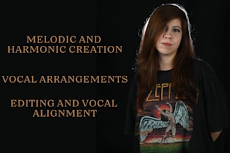 create unique melodies and backing vocals for your song