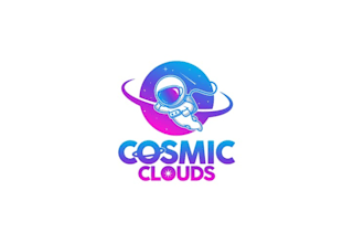 nice psychedelic cosmos logo