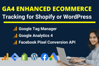 do ga4 ecommerce tracking via GTM and tiktok or facebook pixel conversion API