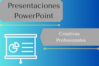 desing cretive and professional powerpoint presentations