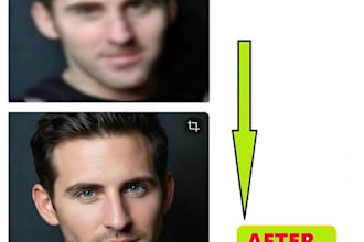 fix blurry photos, enhance, colorize resolution of photos,