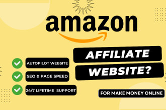 create autopilot amazon affiliate website, amazon affiliate website