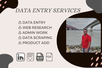 do express data entry, premium data research, file conversion, product list