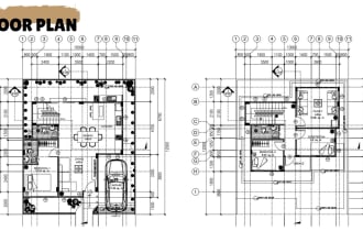 draft accurate and detailed 2d plans