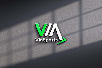 design a professional sports logo with a minimalist style