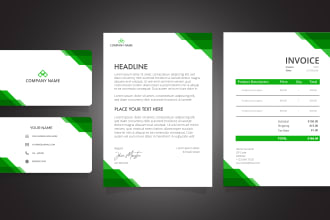 do professional letterhead design or business card design
