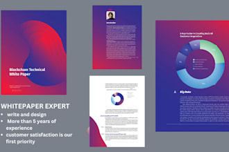 write and design professional whitepaper
