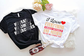 do custom t shirt logo design