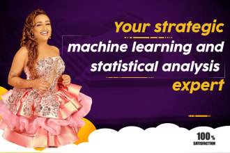do regression and ml modeling on your data using rstudio, spss or python