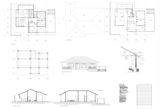 draw architectural blueprints and permit drawing