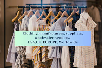 provide you custom design clothing manufacturers for your clothing brands