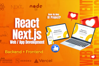 create dynamic web applications using reactjs and nextjs
