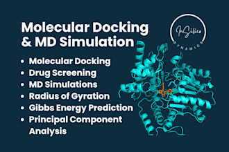 do molecular docking and MD simulations