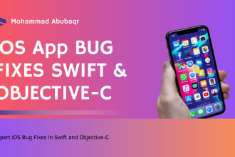 expert ios bug fixes in swift and objectivec