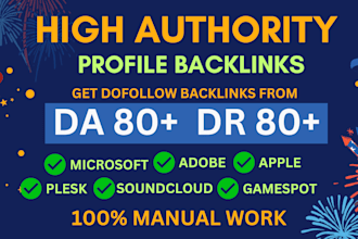 create high da authority backlinks
