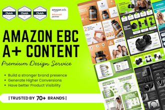 design your amazon brand store setup ebc  a plus content and listing images