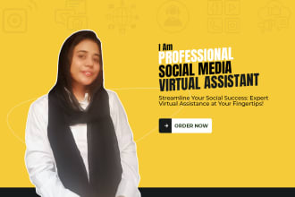 be a virtual assistant for social media marketing on facebook and instagram