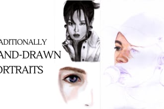 draw realistic face portrait