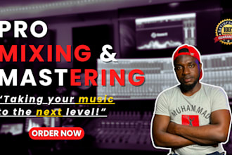mix and master your hip hop, rap, pop, trap, rnb and urban music