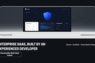 develop and maintain app and saas enterprise level software