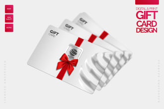 design unique gift card