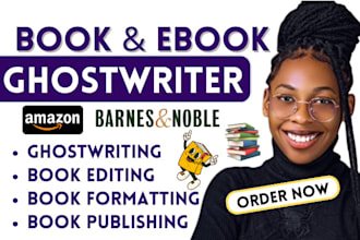 be ebook writer non fiction ghostwriter for amazon kdp book publishing