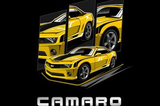 draw cartoon vector car or automotive illustration