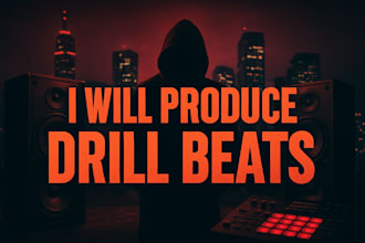 produce any hip hop, trap, drill beats for you