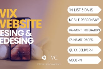 do a one page website for you