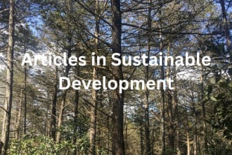 write articles on sustainable development