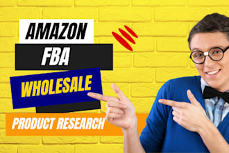 search and find suppliers and products for amazon fba wholesale
