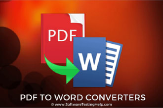 convert pdf to word