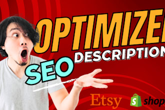 write shopify product descriptions and seo listings