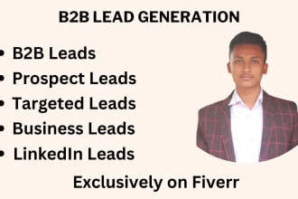do b2b lead generation, linkedin leads, prospect list, and targeted list