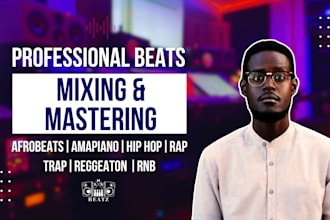 professionally mix and master your beat or instrumental