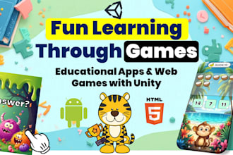 develop fun educational games and learning apps