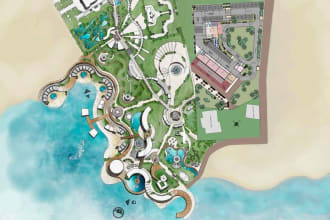be your architect and interior designer for apartments and beach landscape