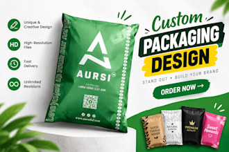 design custom poly or bubble mailer and ecommerce packaging