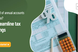 prepare your business annual accounts and submit them x UK accountant