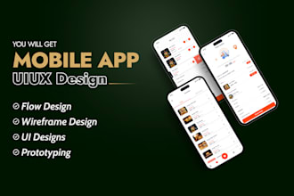 do mobile app ui ux design in figma