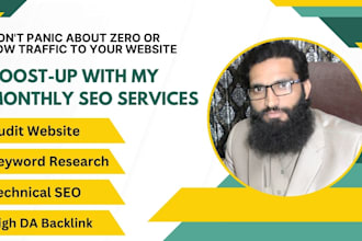 give monthly SEO services to catapult your google ranking