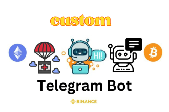 create professional a develop telegram bot