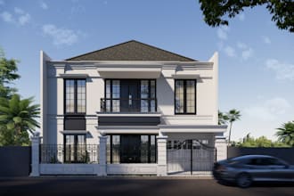 render enscape interior dan exterior