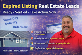 build home owner contact list for any area USA