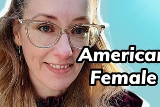 record a friendly natural american female voice over