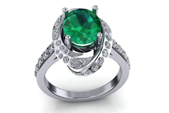 design 3d cad jewelry and render it