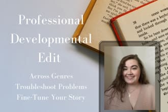 be your developmental editor