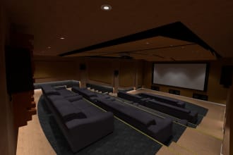 carry out the acoustic design of your home cinema